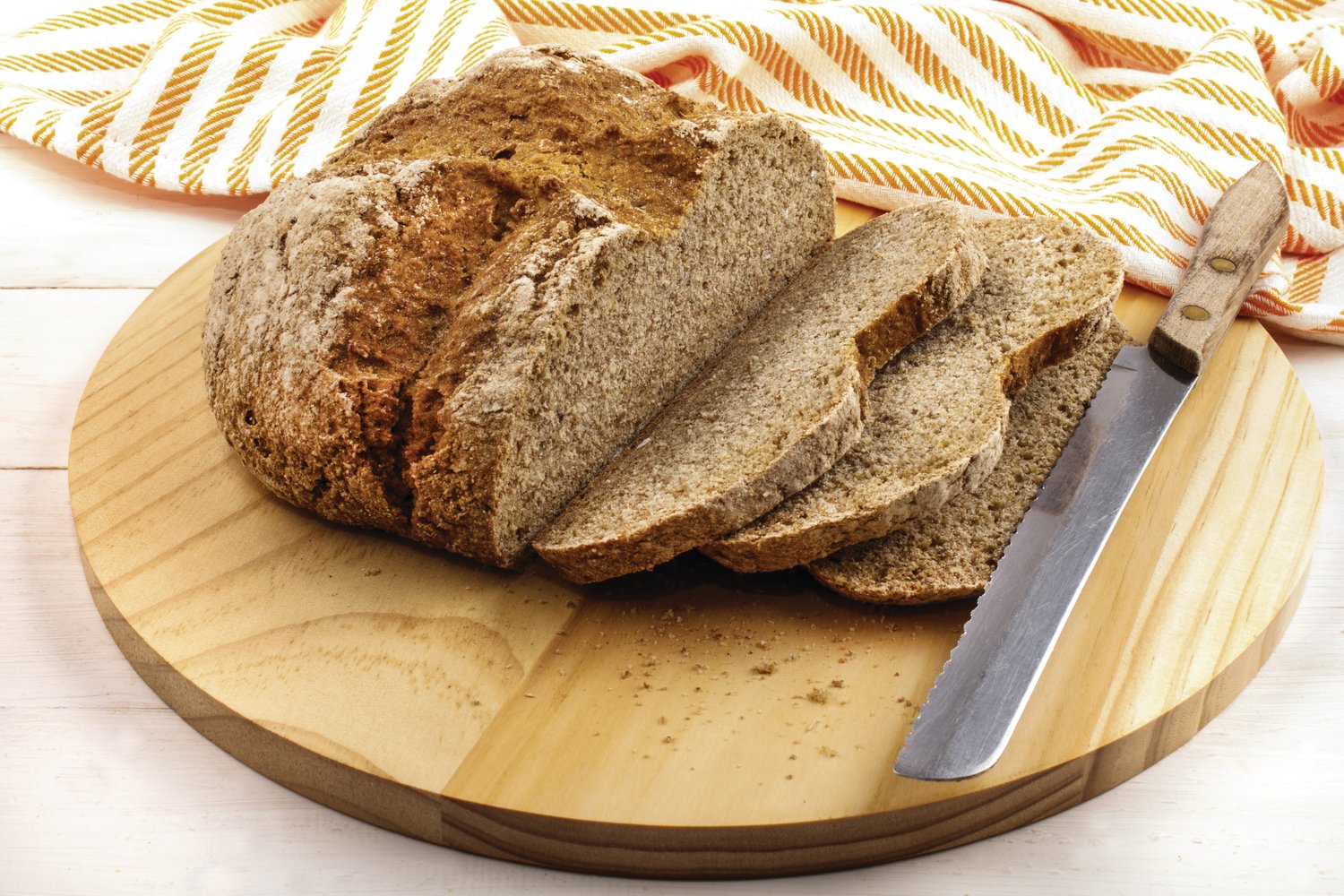 Traditional Irish Soda bread uses just a few ingredients.